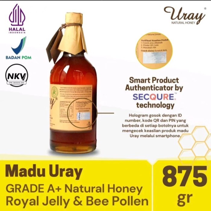 

BARANG TERLARIS MADU URAY NATURAL HONEY 875GR - BALIKPAPAN