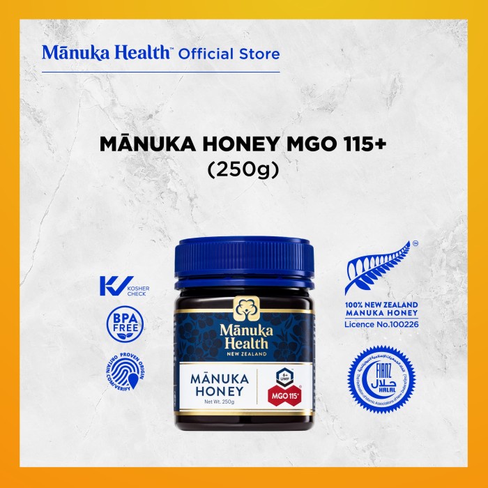 

BARANG TERLARIS Manuka Health MGO 115+ (250 gr)