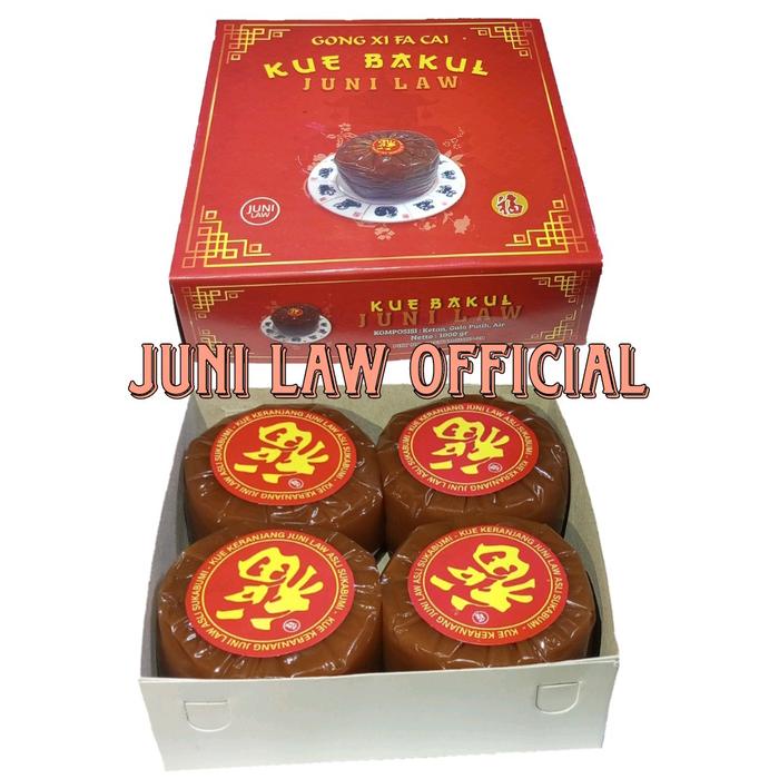 

Kue Keranjang Juni Law Mak Juni- 1kg isi 4
