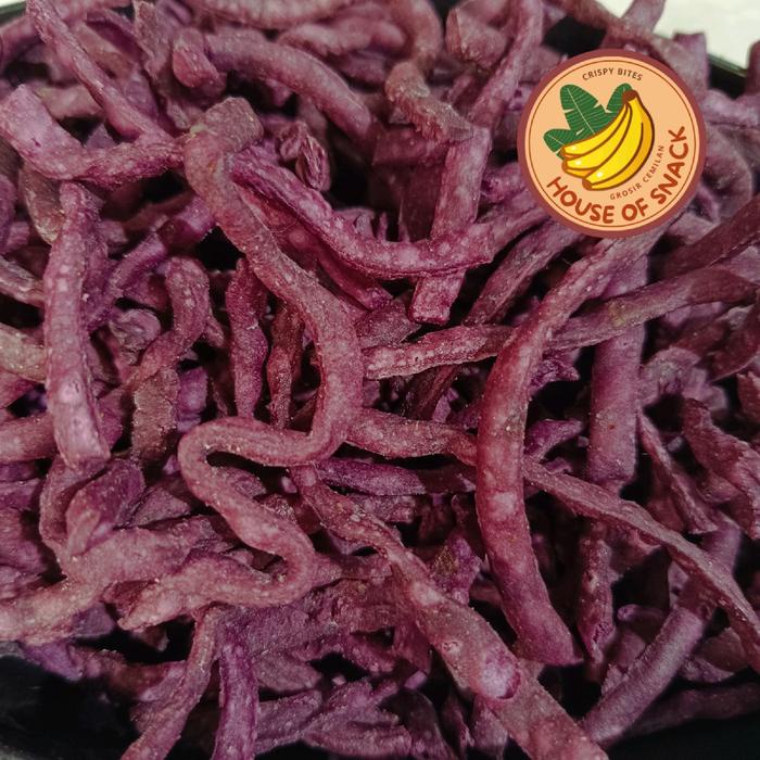 

500 gr Stik Ubi Ungu renyah snack sehat bergizi