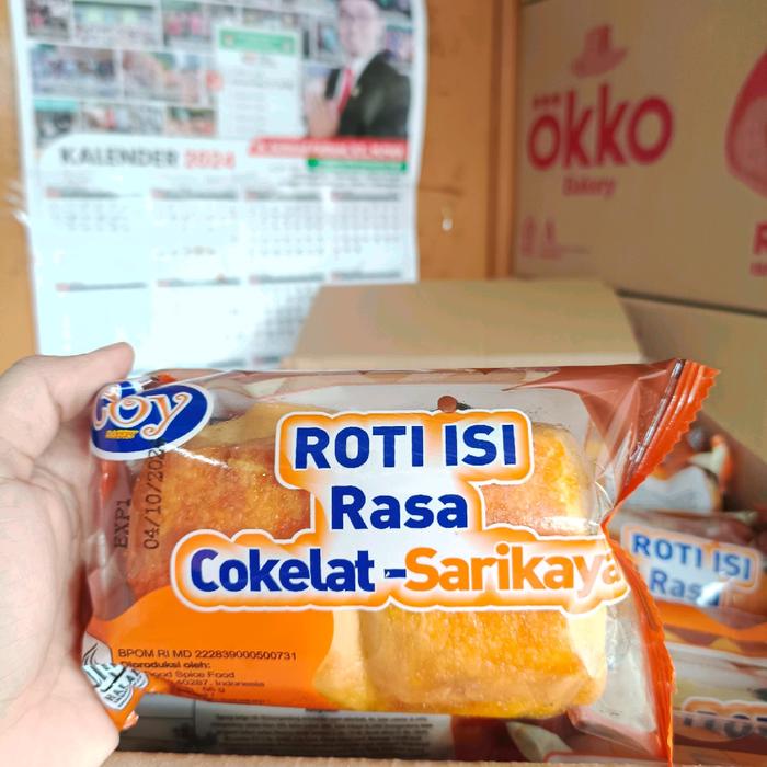 

COY Roti Panggang isi Rasa Coklat Pisang 1 DUS isi 60 Snack Food Kue Camilan Halal