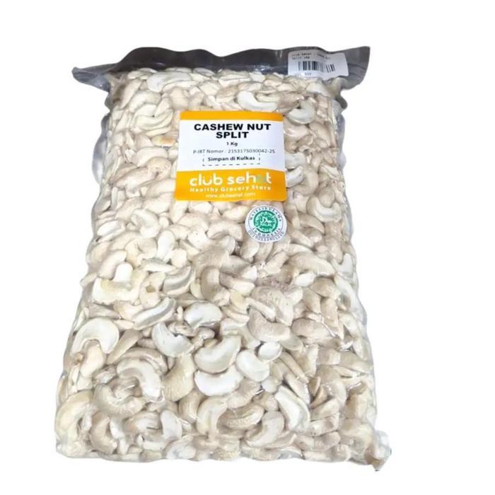 

Club Sehat Cashew Nut Split 1Kg Mete Pemecah 1Kg - Makanan Ringan - Food Mete Kering Cemilan Snacks