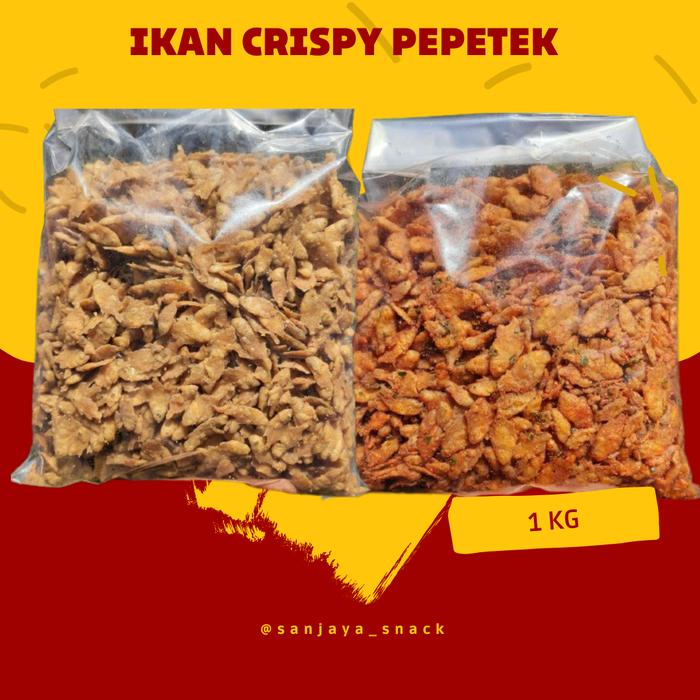 

BABY FISH IKAN CRISPY 1 KG Cemilan Pedas Food Snack Keripik Kripik