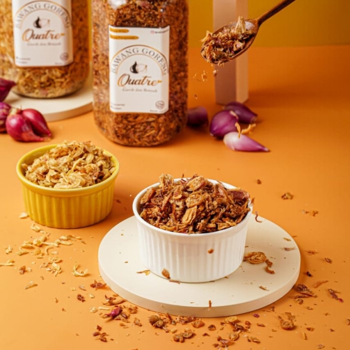 

SALE !!! BAWANG GORENG QUATRE - TEPUNG READYY