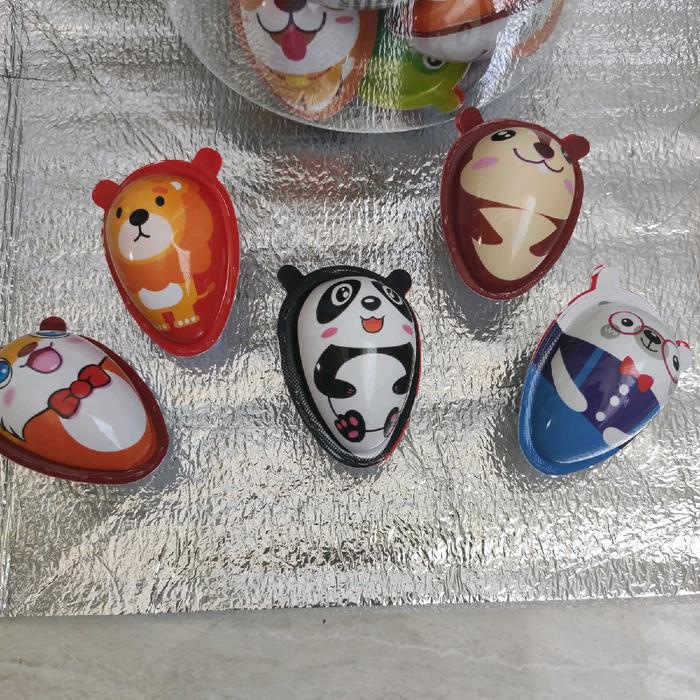 

chocolate biscuits animal eggs bentuk telor 1 toples isi 60 pcs Cemilan Cokelat Food Biskuit Snack