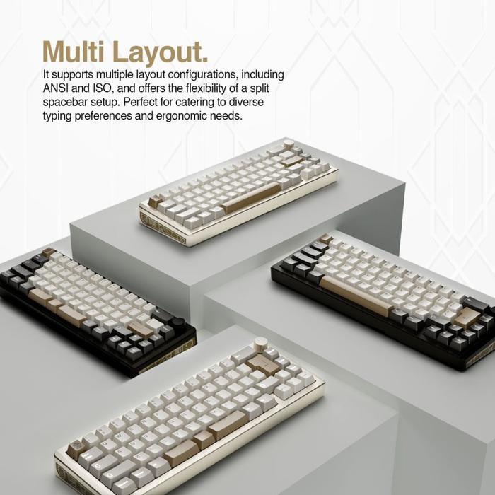 Noir Spade65 65% Aluminum Wireless Mechanical Gaming Keyboard