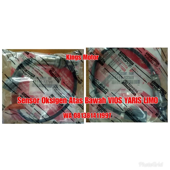 Sensor Oksigen Atas Bawah Vios Limo Yaris Original