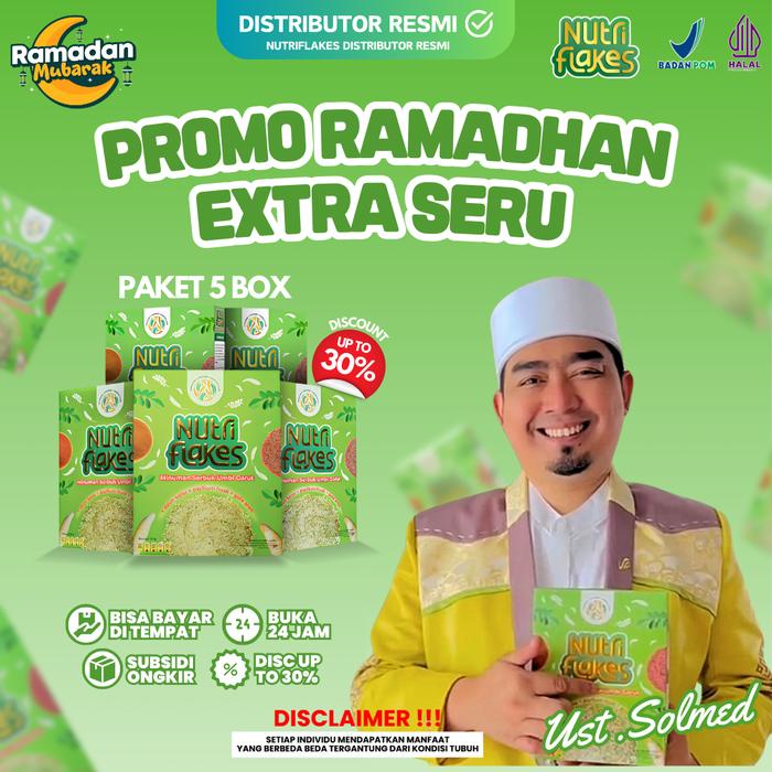

Produk Viral Sereal Nutriflakes Original 280 Gram Distributor Resmi Nutriflakes Umbi Garut 5 Box