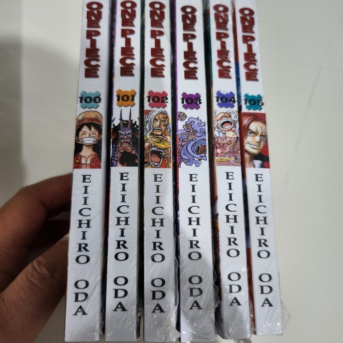 DISKON KOMIK ONE PIECE 100-105 SET SEGEL ORI READYY