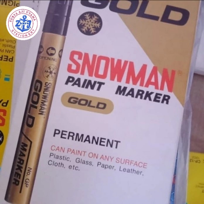 

Diskon Spidol Snowman Paint Marker Harga 1 Pack Isi 12 Pcs