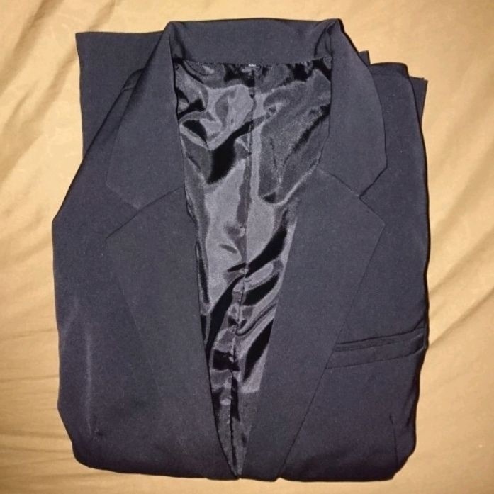 BIG PROMO Youngsung Exclusive - Blazer Pria Hitam Slimfit Anak Muda Sekolah Jas Wisuda SMP SMA