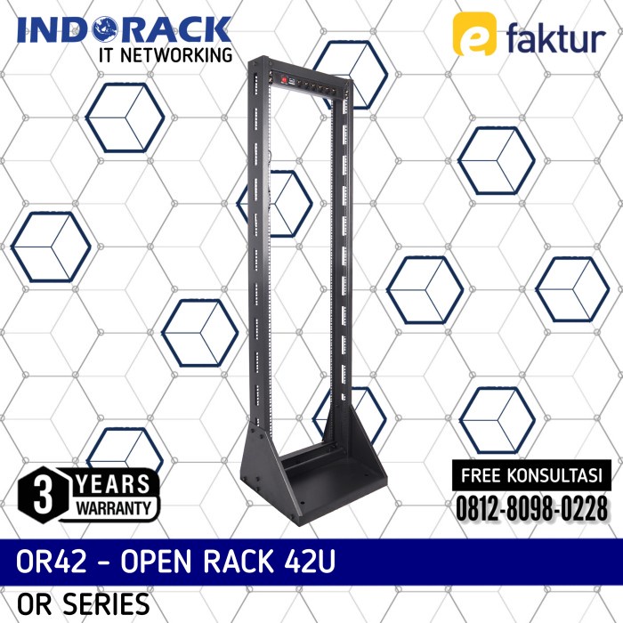 Open Rack INDORACK Rak Server 42U OR42