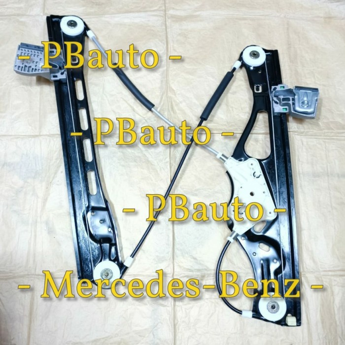 BEST SELLER Regulator Power Window w211 Depan Kanan / Kaca Mercy A2117200446