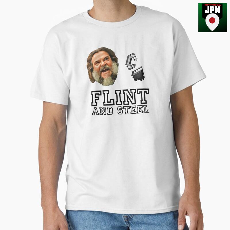 Kaos Baju FLINT AND STEEL A MINECRAFT MOVIE 297