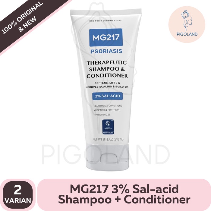 MG 217 MG217 Psoriasis 3% Salicylic Acid 240ML Shampoo Conditioner