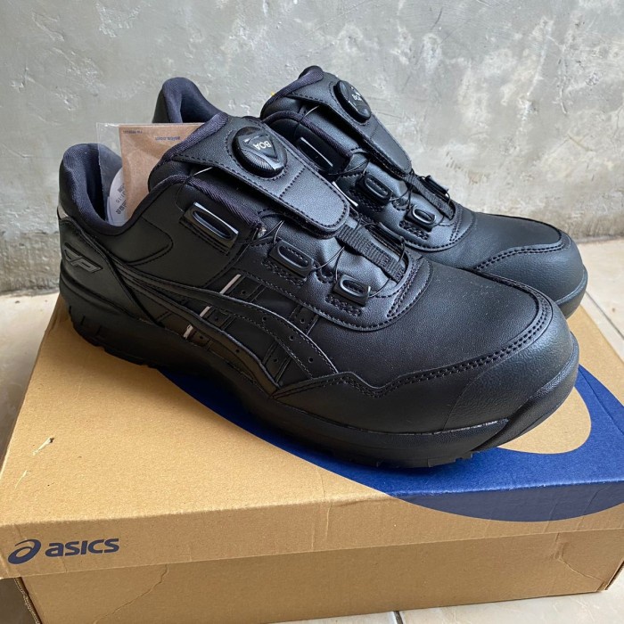 Ready Stock ASICS CP306 BOA Safety, Work Shoes - Black (harap baca decs)
