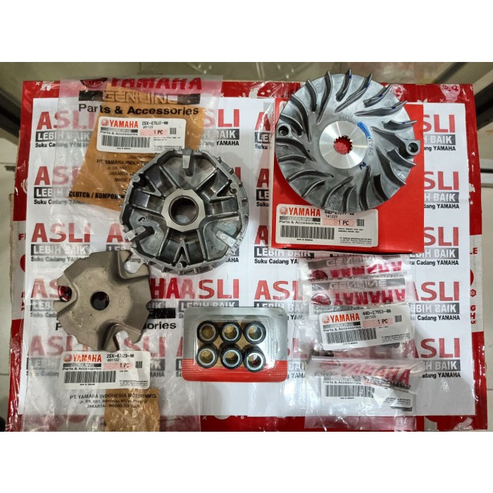 Paket Cvt Pully Depan Mio M3 - Mio Z Original Yamaha Genuine Parts