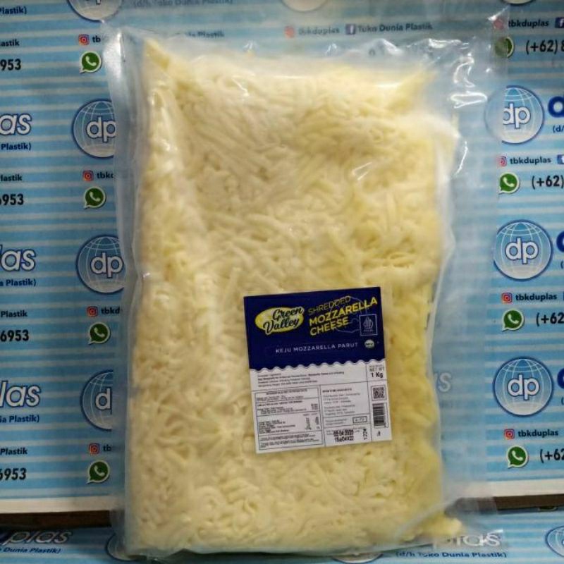 

Green Valley Mozzarella Shredded 1kg / Mozarella Cheese yUK!!