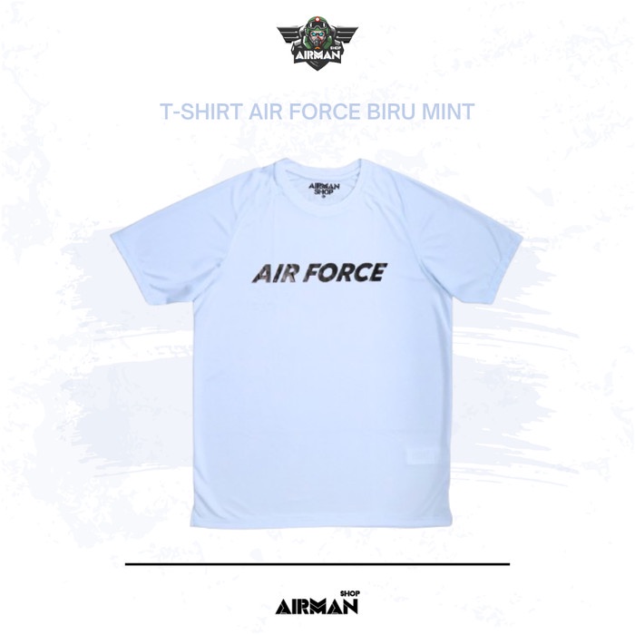 AIR FORCE SHIRT / KAOS AIR FORCE BIRU MINT