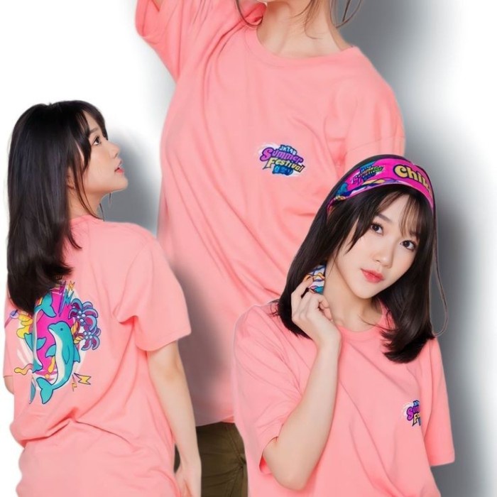 T-SHIRT KAOS JKT48 SUMMER FESTIVAL 2023 TOUR UNISEX SALEM