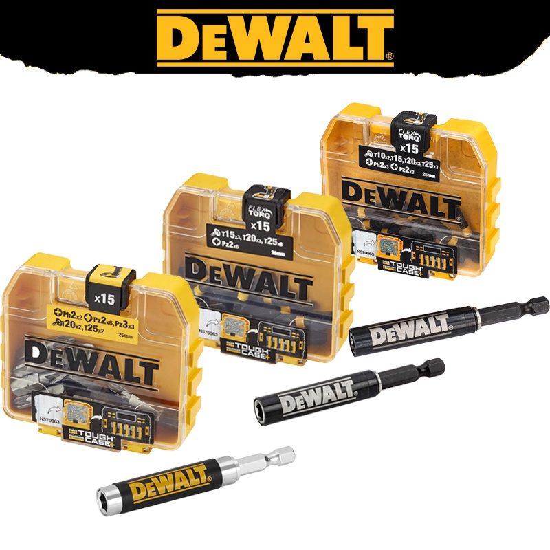DEWALT Original DT71511 DT70522T DT70577T Impact Screwdriving Set Bit Holder Mixed Set Tool Accessor