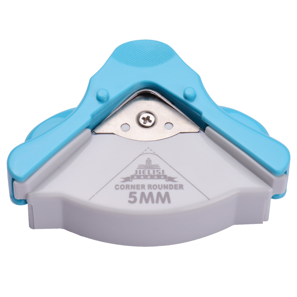 JIELISI Portable Corner Rounder R5 Round Corner Trimmer Cutter 5mm for Card Photo Invitation Laminat