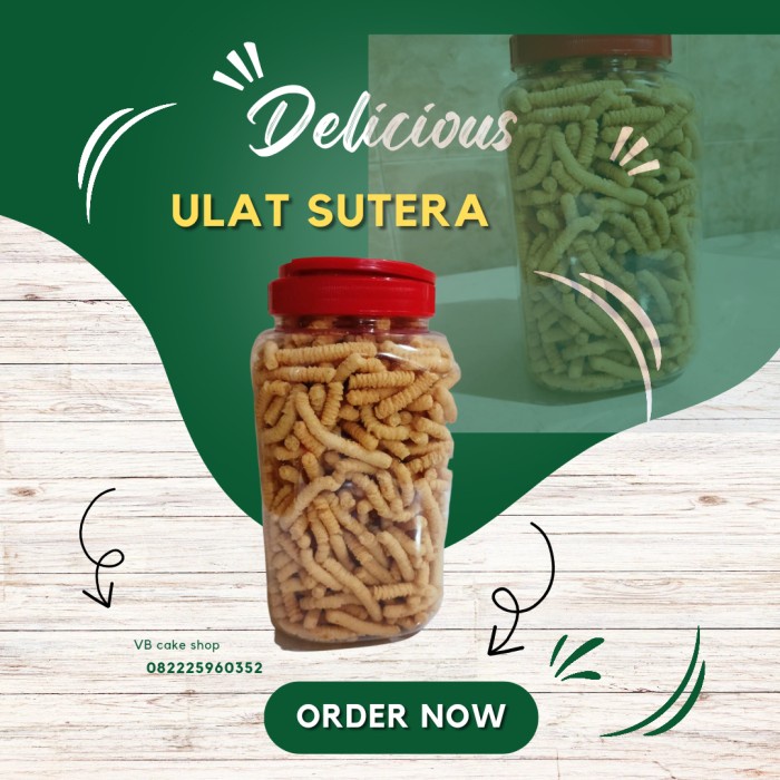 

SALE !!! ULAT SUTERA/ AKAR KELAPA/ AKAR KEJU UK TOPLES 500GR READYY