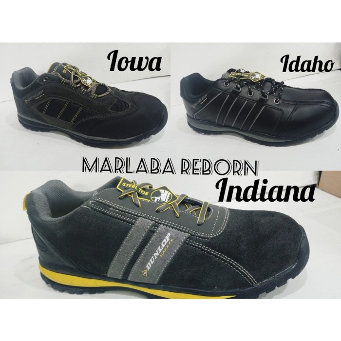 Sepatu Safety Shoes Dunlop low original