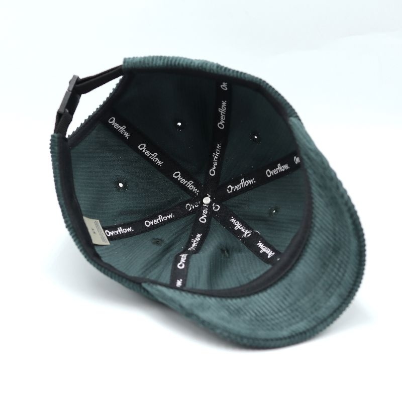 Farwide - Topi Sixpanel Corduroy Lidah Pendek