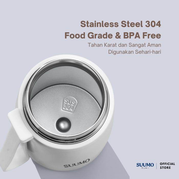 Suumo Tumbler Cangkir Termos Mini Portabel 300ml Stainless Steel 304