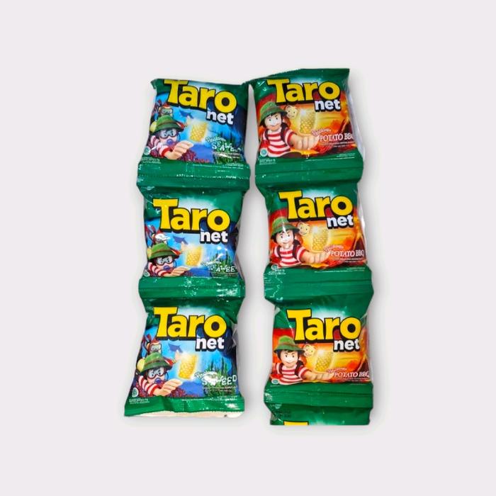 

1 Dus Ciki Taro Renceng 8 gram (Isi 6 Renceng) Camilan Snack Food Manis Cemilan Pedas Keripik