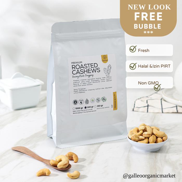 

Kacang Mede Jumbo Oven 250 GR/ Roasted Chasew Galleo Kacang Mete