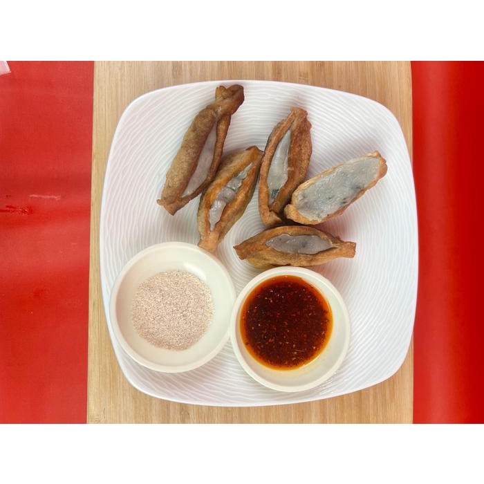 

Paket Hemat 7 Bungkus Baso Aci Tahu Kuah Chilli Oil Food Frozen Odeng