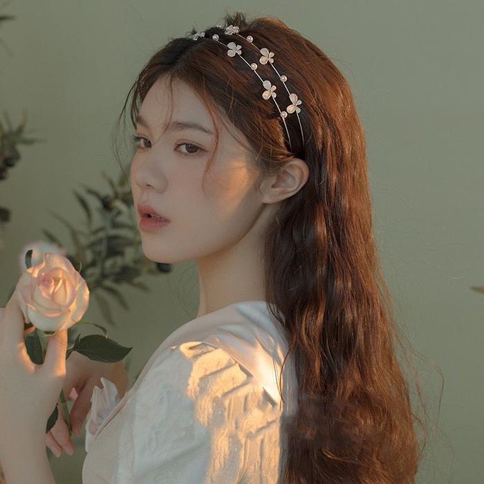 BANDO WANITA BANDO KOREA AKSESORIS RAMBUT KEKINIAN HEADBANDS