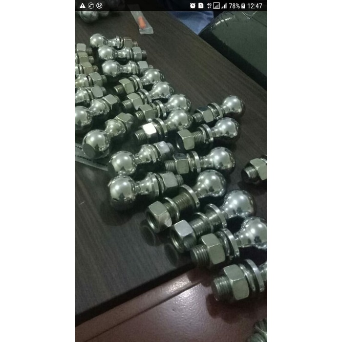 TERLARIS TOWING DEREK MOBIL.BOLA DEREKAN MOBIL CROOM NIKEL