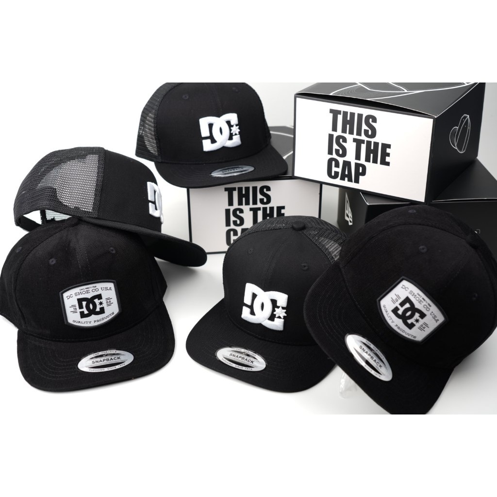 Topi Snapback Original Import DC Cap Baseball Distro Unisex Pria Wanita Premium