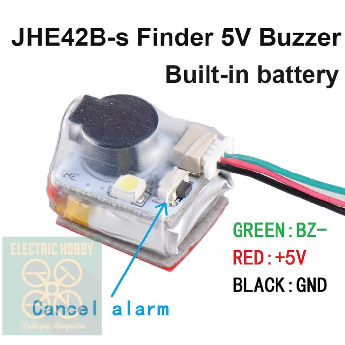 Ready Stock Jhemcu Jhe42B-S Mini Finder Buzzer Beeper For Drone Quadcopter