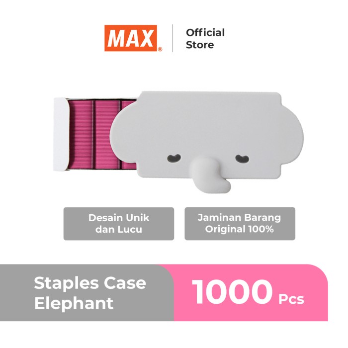 

TERBARU! MAX STAPLES CASE NO.10-1M SILICONE ELEPHANT (LIMITED EDITIONS)