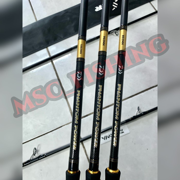 Stok Terbatas Joran Daiwa Phantom Power Phw 1002Mh, 902Mh, 802Mh New 2022