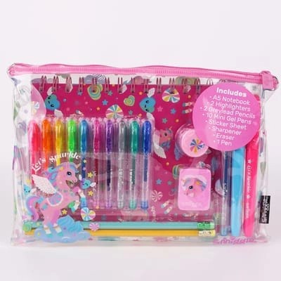 

Smiggle Ori Pencil Stationery set/ alat tulis Smiggle/pencil case/kado Kode 727