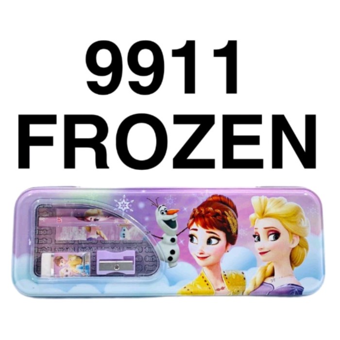 

Tempat pensil frozen kotak pensil frozen alat tulis set frozen Kode 697