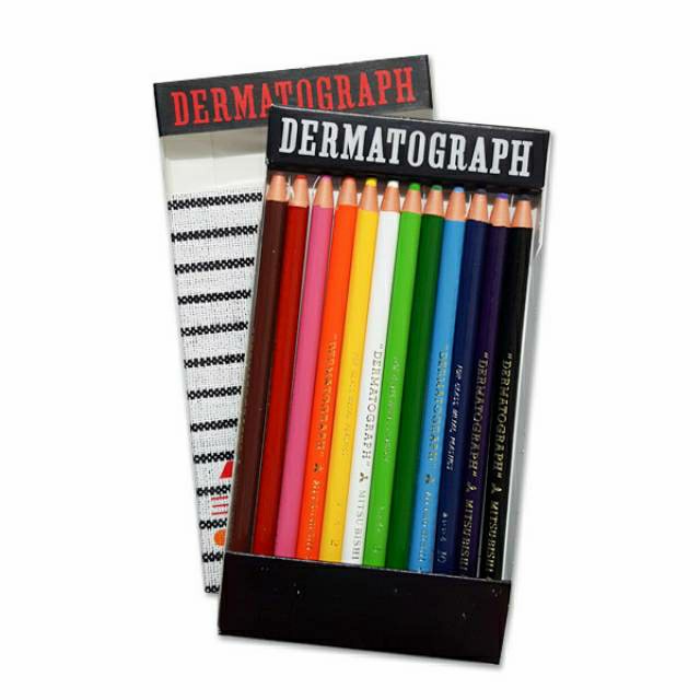 

Uni Dermatograph set isi 12 - Pensil Kaca Kode 671