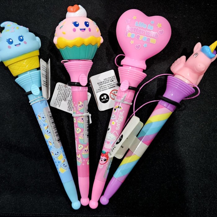 

Smiggle Ori Scented Pop Faces Pen/ / kado/ sovenir/ pen Smiggle Kode 1118