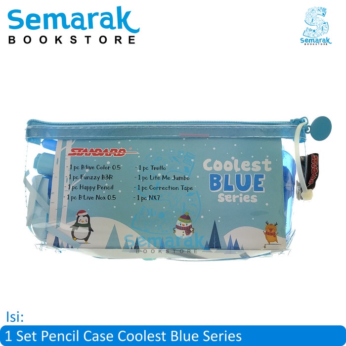 

Paket Alat Tulis Standard Coolest Blue Series [1 Set] Kode 288