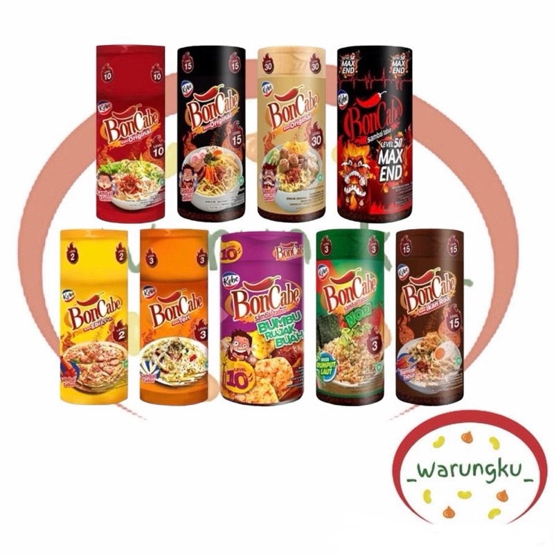 

HJE BOTOL Bon Cabe Original Level 15 Boncabe