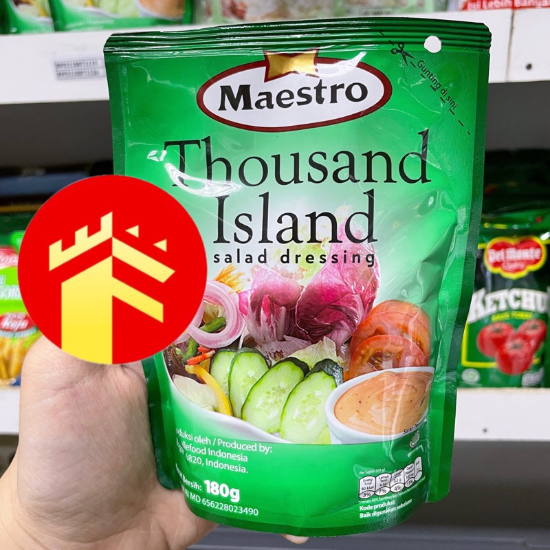 

HJE MAESTRO MAYONAIS 180 GR MAESTRO MAYONAISE 180 GR MAESTRO THOUSAND ISLAND 180 GR