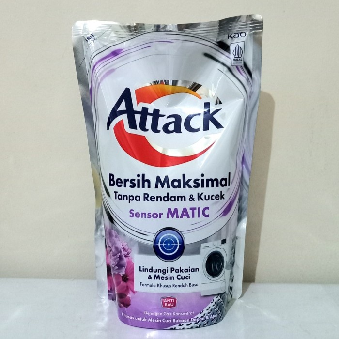 Attack Sensor Matic Deterjen Cair 1200ml