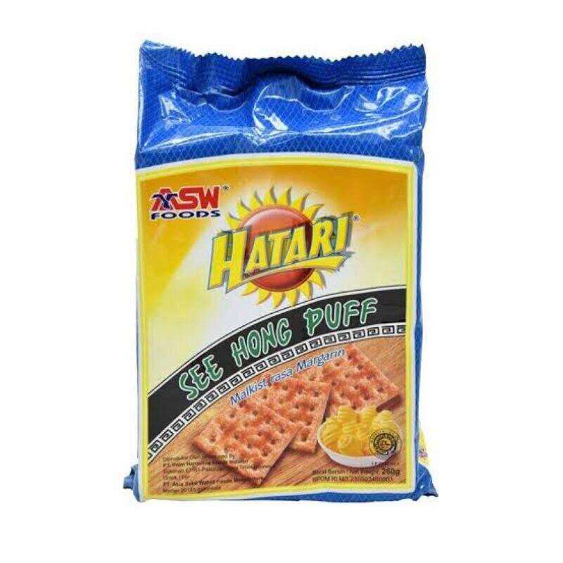 

HATARI See Hong Puff Margarin 245gr Makanan ringan jajanan anak BPOM COD