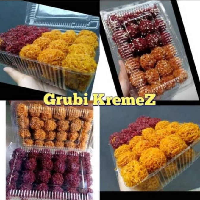 

Cemilan GRUBI KREMES MIX ISI 42 manis