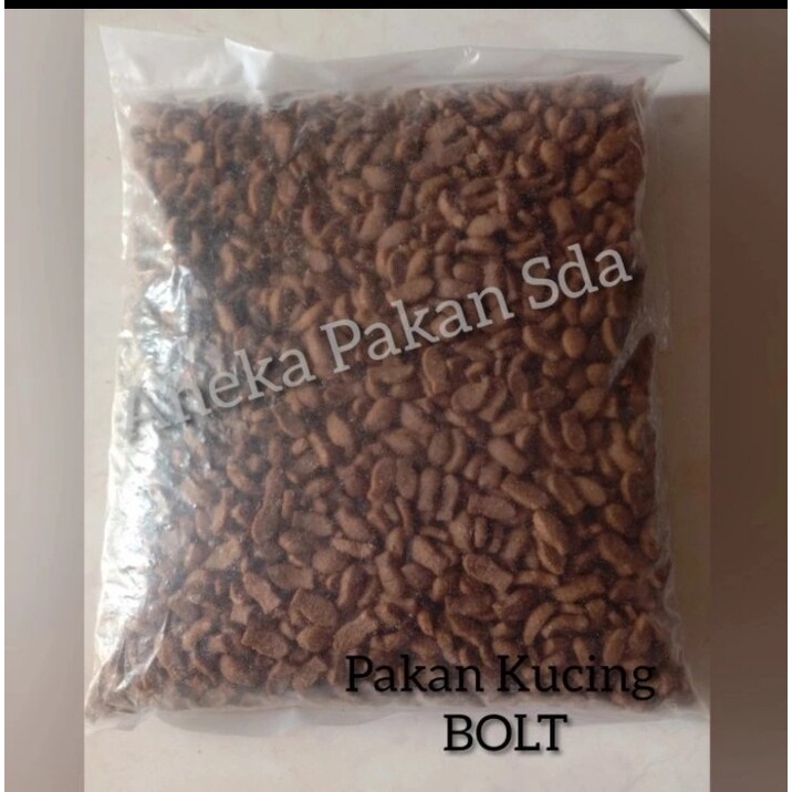 

PAKAN KUCING/MAKANAN KUCING BOLT IKAN REPACK